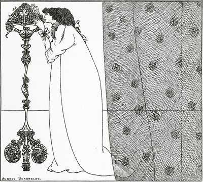 कवर डिजाइन &39;द सेवॉय&39;, 1896 के लिए द्वारा ऑब्रे बियर्डस्ले