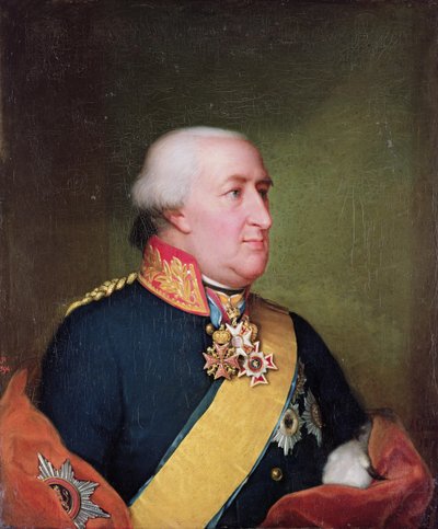 हेसे-कासेल (1743-1821) के निर्वाचक विल्हेम प्रथम, 1817 द्वारा अगस्त वॉन डेर एम्बड