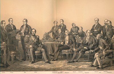 1856, 1907 में पेरिस की कांग्रेस द्वारा अगस्टे ब्लैंचर्ड