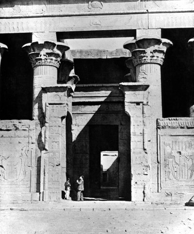 मंदिर एडफू, मिस्र, 1893 द्वारा अगस्टे एडौर्ड मैरिएट