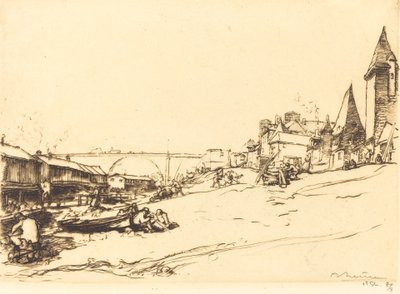 एंगर्स - पोलैंड के राजा का घर एंगर्स - ला मैसन डू रोई डे पोलोन, 1912। द्वारा अगस्टे लेपेरे