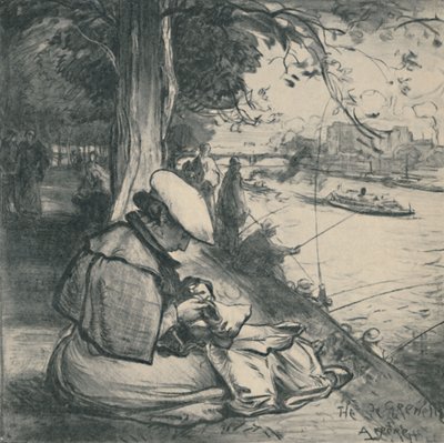 स्वान द्वीप, c1898, 1919 द्वारा अगस्टे लुई लेपेयर