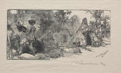 लेस चारबोनिरे, 1887। द्वारा अगस्टे लुई लेपेयर