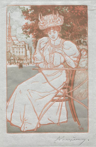 पेरिस पंचांग, 1897: ग्रीष्म, 1897। द्वारा अगस्टे लुई लेपेयर