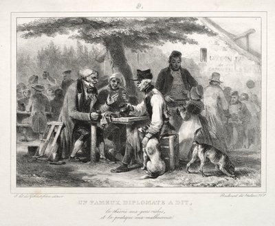 1832 के लिए एल्बम: प्रसिद्ध प्रसिद्ध राजनयिक ..., 1832। द्वारा अगस्टे रैफेट