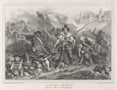 1831 का एल्बम: स्वतंत्रता या मृत्यु! , 1831। द्वारा अगस्टे रैफेट