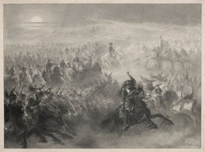 नाइट, 1816 की समीक्षा करें। द्वारा अगस्टे रैफेट