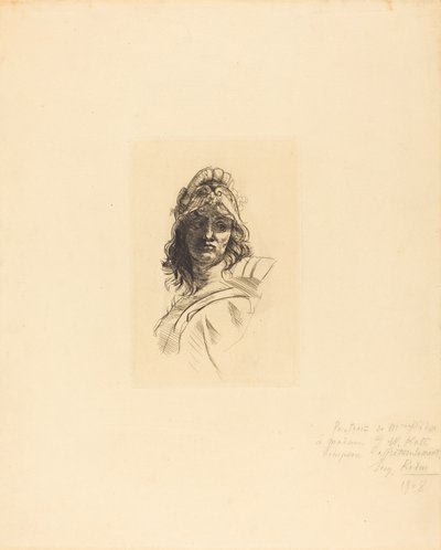लिफाफे डी बेलोन, 1883। द्वारा अगस्टे रोडिन