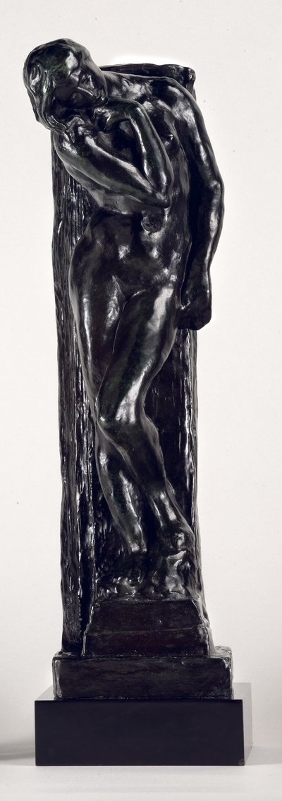 लंबे बालों के साथ ईव, 187880 (कांस्य) द्वारा Auguste Rodin