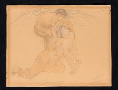 एल "अमौर एट साइक, c.1900 द्वारा अगस्टे रोडिन