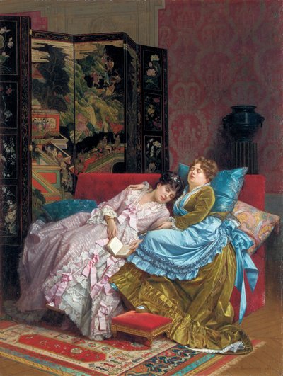 एक दोपहर Idyll द्वारा Auguste Toulmouche