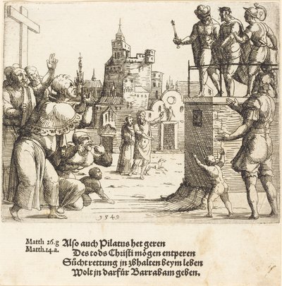 निहारना आदमी, 1549 द्वारा ऑगस्टिन हिर्शचोगेल