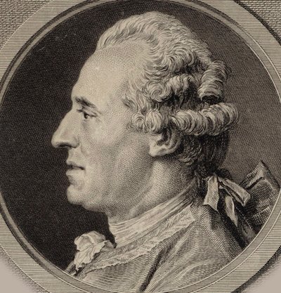 वायलिन वादक और संगीतकार जीन जोसेफ कैसानिया डी मोंडोनविले का चित्र 1711-1772, 1768। द्वारा ऑगस्टिन सेंट औबिन डे