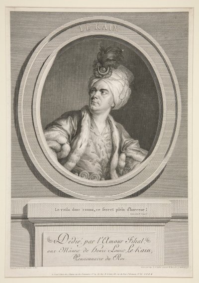 हेनरी लुई कैन (ले कैन कहा जाता है) (1728-1778) द्वारा Augustin de Saint-Aubin