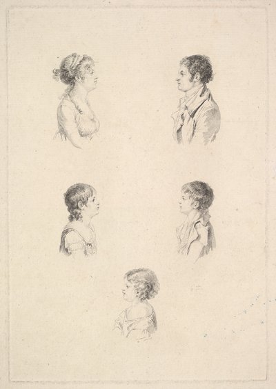 रेनार्ड परिवार, रेनार्ड परिवार, 1801। द्वारा ऑगस्टिन डी सेंट औबिन