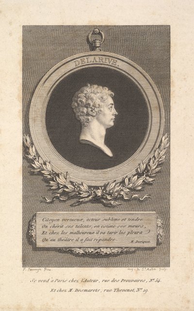 पोर्ट ऑफ डी लारिव, 1785। द्वारा ऑगस्टिन डी सेंट औबिन
