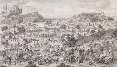 तोंगुज़्लुक की लड़ाई, 1773। द्वारा ऑगस्टिन डी सेंट औबिन