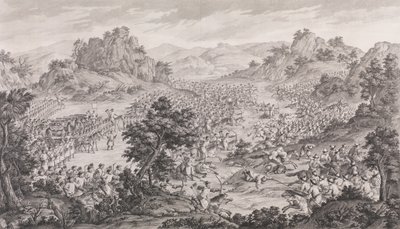 कुरमान की महान विजय, 1770। द्वारा ऑगस्टिन डी सेंट औबिन