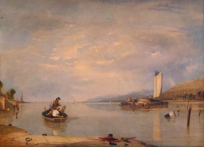 डेड कैलम, बोट्स ऑफ कोसेस कैसल, c1841 द्वारा ऑगस्टस वॉल कॉलकोट