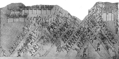 लाकिश शहर पर हमला, 700-692 ईसा पूर्व, c1900-1920। द्वारा ऑस्टेन हेनरी लेयर्ड