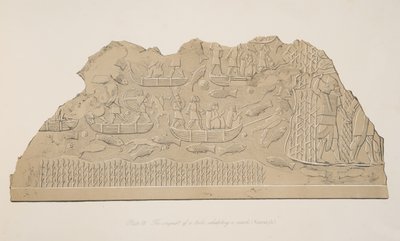 नीनवे के स्मारकों, पब से एक दल (कौयुनजिक) में रहने वाली जनजाति की विजय। 1849 द्वारा ऑस्टेन हेनरी लेयर्ड