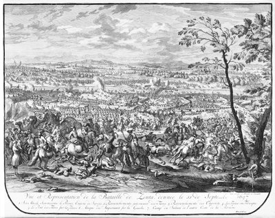 ज़ंटा की लड़ाई, 1697 द्वारा ऑस्ट्रियाई स्कूल