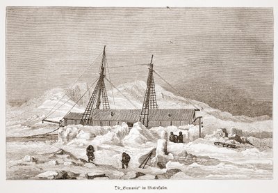 सर्दियों के लिए जर्मनिया क्लैड, 1876 द्वारा ऑस्ट्रियाई स्कूल