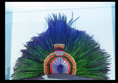 हेडड्रेस (पंख) द्वारा एज़्टेक