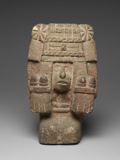 चिकोमेकोलाट का बैठा आंकड़ा, c.1440-1521 द्वारा एज़्टेक