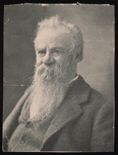 जॉन वेस्ली पॉवेल का पोर्ट्रेट 1834-1902, 1901। द्वारा बछराच स्टूडियो