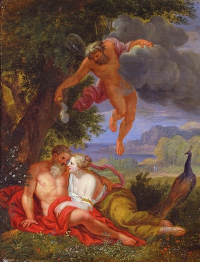 Hypnos Sending बृहस्पति और जूनो को नींद द्वारा बलथासर बेचे