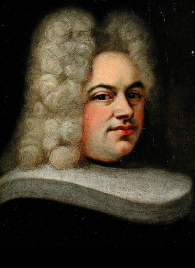 पार्षद और कवि बर्थोल्ड हाइनरिक ब्रोकेस (1680-1747) के चित्र द्वारा बलथासर डेनेर