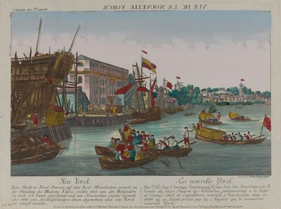  नई योरक का दृश्य , 1776 लगभग द्वारा बल्थासर फ्रेडरिक लिज़ेल्ट