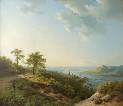हीडलबर्ग, 1837 से अधिक देखें द्वारा Barend Cornelis Koekkoek