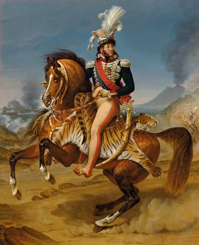 जोकिम मूरत (1767-1815) 1812 का अश्वारोही चित्र द्वारा Baron Antoine Jean Gros