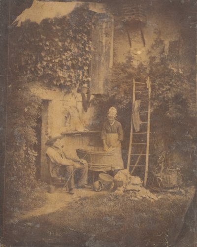 लॉन्ड्री, 1840 के दशक। द्वारा बैरन लुई एडॉल्फे हम्बर्ट डी मोलार्ड