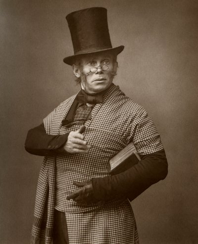 ब्रिटिश एक्टर फेलिक्स मॉरिस इन वन चेंज, 1886। द्वारा Barraud