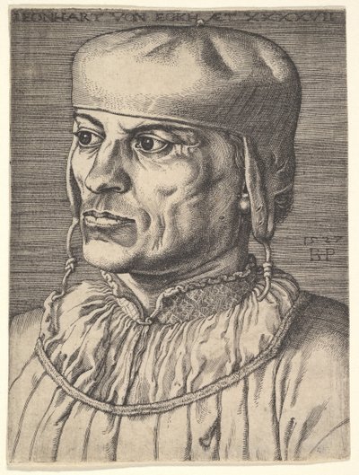 लियोनहार्ट वॉन एके, 1527। द्वारा बर्थेल बेहम