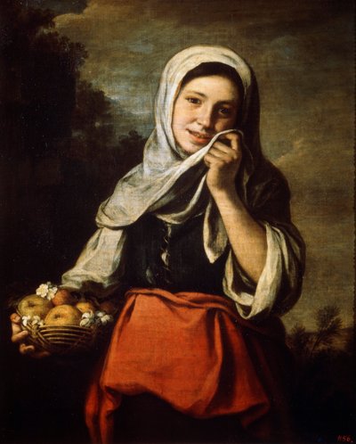 लड़की बेचना फल, c1650-c1660 द्वारा बार्टोलोमे एस्टेबन मुरिलो