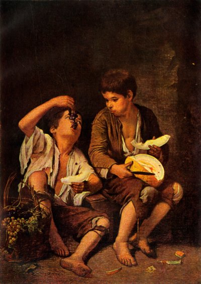 द मेलन ईटर्स, c1650, 1946। द्वारा बार्टोलोमे एस्टेबन मुरिलो