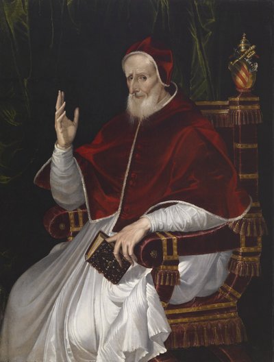 पोप पायस V का पोर्ट्रेट, c.1566 द्वारा बार्टोलोमो पासारोटी