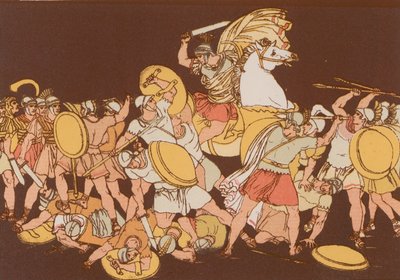 पी Decius अपने देश के लिए खुद को समर्पित द्वारा बार्टोलोमो पिनेली
