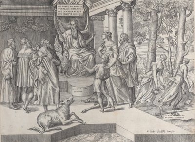 भ्रष्ट न्यायाधीश, 1565-73। द्वारा बतिस्ता डेल मोरोस