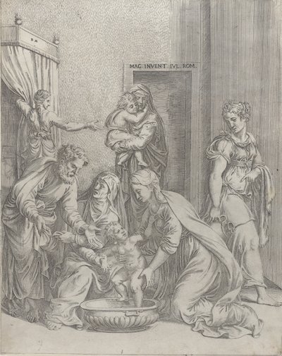 पवित्र परिवार, 1535-73।, 1535-73। द्वारा बतिस्ता डेल मोरोस