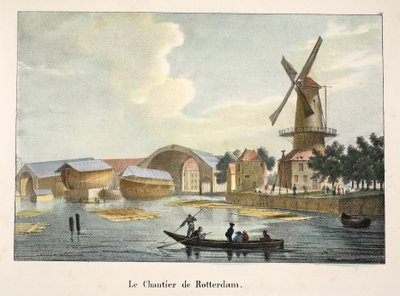 द चेंटियर डे रॉटरडैम, c.1895 (फोटोक्रोम) द्वारा बेल्जियम स्कूल
