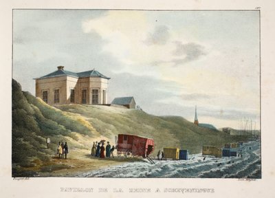 Scheveningen में रानी का मंडप, c.1895 (फोटोक्रोम) द्वारा बेल्जियम स्कूल