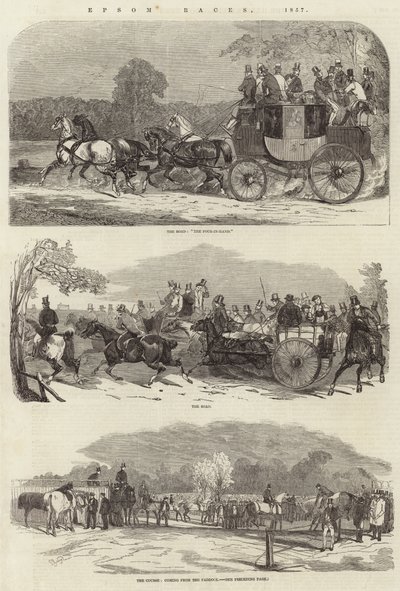 एप्सोम दौड़, 1857 द्वारा बेंजामिन हेरिंग