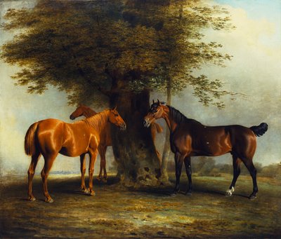 घास पर शिकारी, 1801 द्वारा बेंजामिन मार्शल