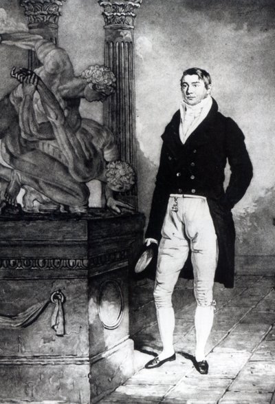 जॉन गुले, c.1810 (लिथो) द्वारा बेंजामिन मार्शल