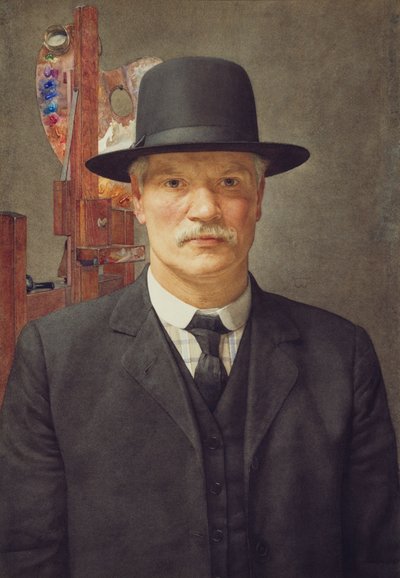 सेल्फ पोर्ट्रेट, 1914-16 द्वारा Benjamin Williams